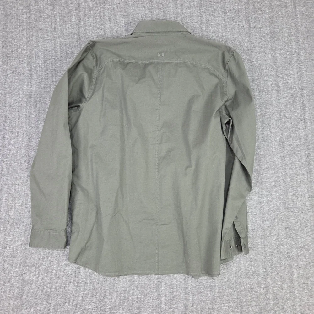 5.11 Tactical Shirt Men XL Jackson Long Sleeve  Olive Green Ready Pocket - Picture 10 of 13